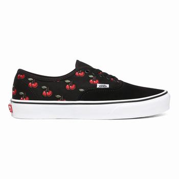 Vans Cherries Authentic - Miesten Tennarit - Mustat